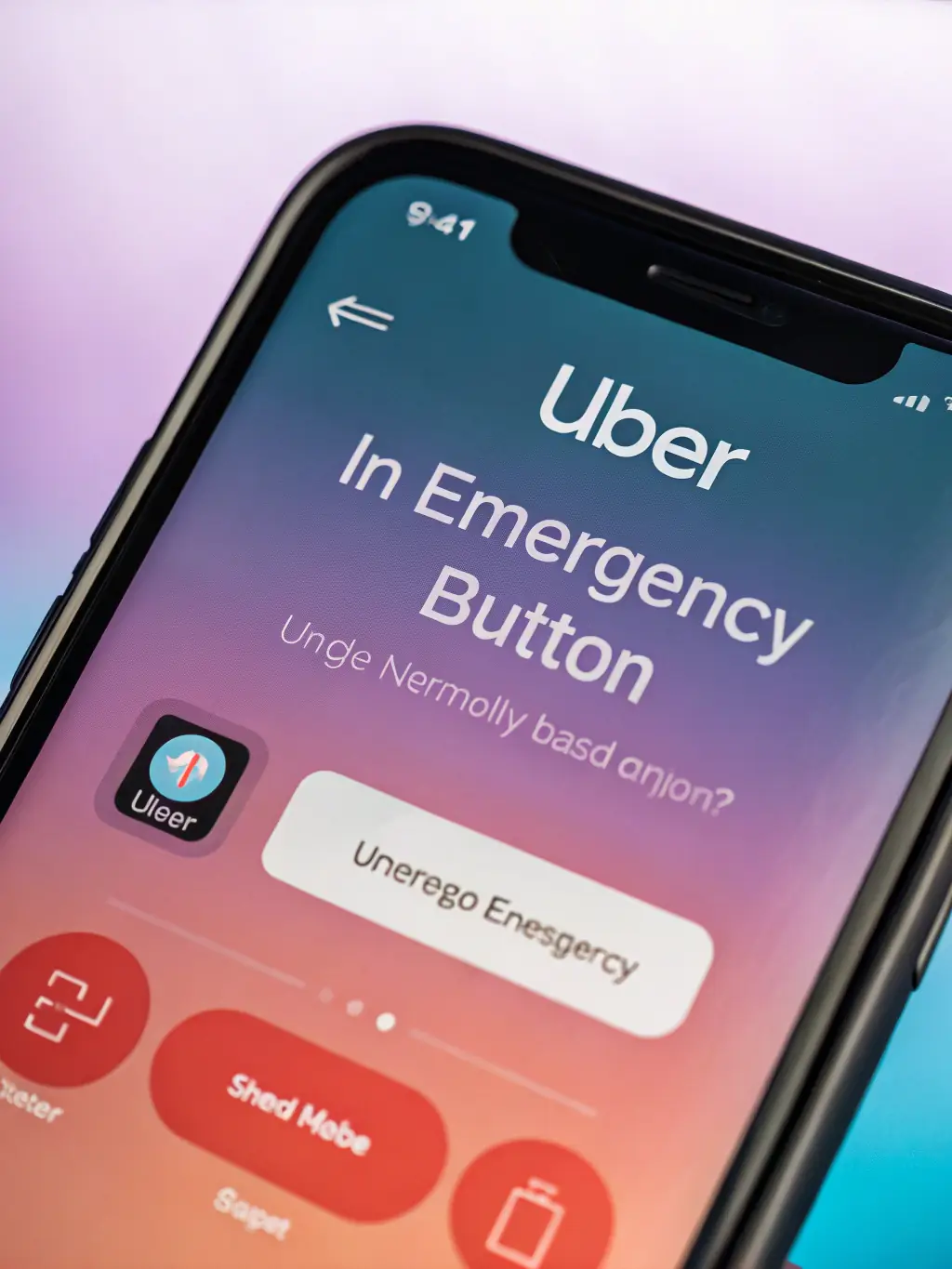 A digital illustration depicting a smartphone screen with a large, prominent button labeled 'Request Assistance' and a map in the background showing a car icon. The interface is clean and intuitive, emphasizing the ease of one-click service requests on the RoadAid customer dashboard.